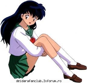 kagome ar trebui sa fie iubita lui inuyaha dar nu e pt ca a venit kouga kagome